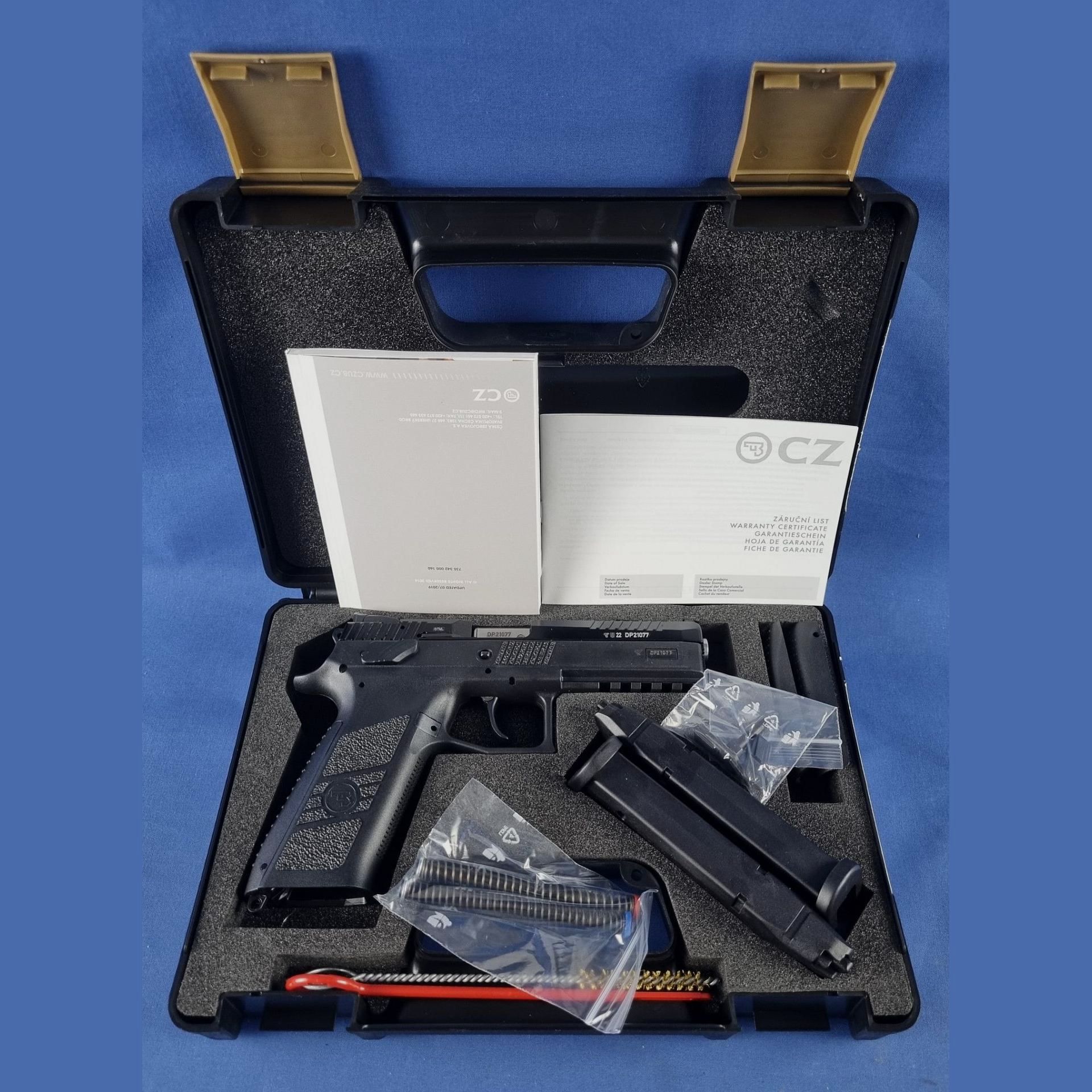 Pistole CZ P-09 KADET BLACK Kal. 22lr, Bild 3 von 3