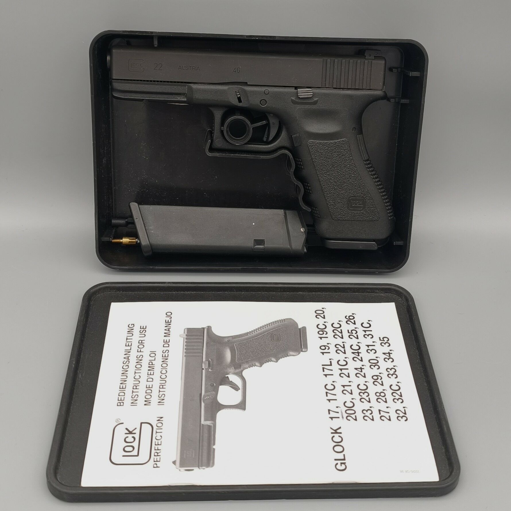 Glock 22 .40S&W auch als Wechselsystem .40S&W