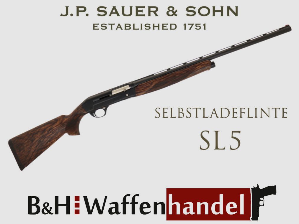 Sauer & Sohn Selbstladeflinte SL 5 - Der wohl schönste Jagd- Halbautomat -