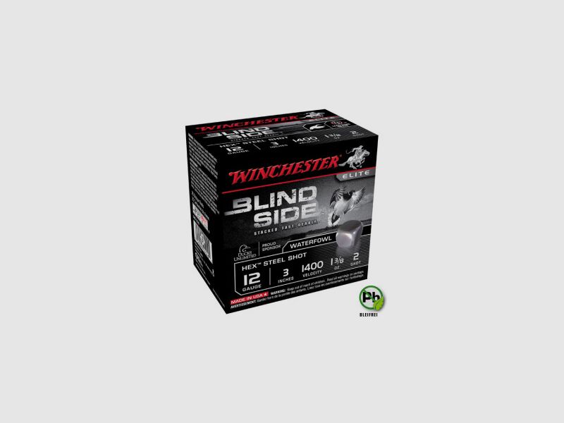 Winchester Blind Side .12/76 39g #3 (3,5mm) 25 Patronen