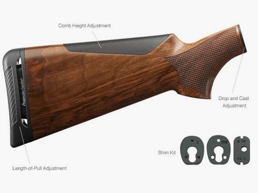 BENELLI Schaftzubehör Schaftkappe f. 828U u.a. Standard (=20mm)