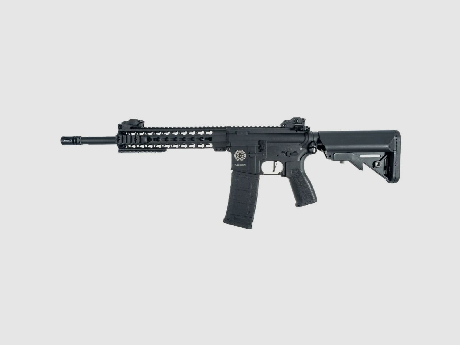 Grand Power KeyMod 10 inch CHARLIE in zwart - HPA airsoft geweer vrij vanaf 18 jaar | Delta Armory, afbeelding 3 van 7