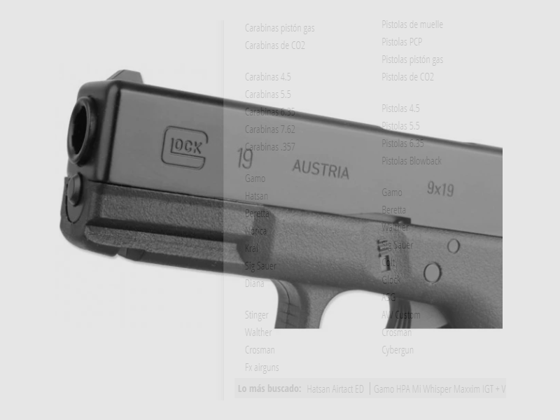 Glock 19 CO2 Pistol, image 3 of 3