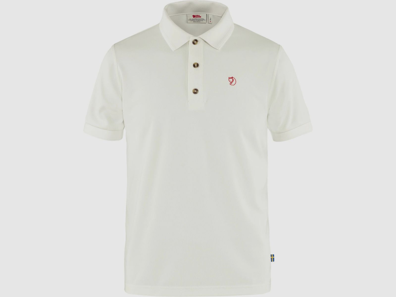 FJÄLLRÄVEN Crowley Pique Shirt M White