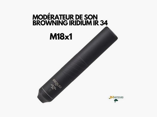 Schalldämpfer BROWNING IRIDIUM IR 34 - M18/1