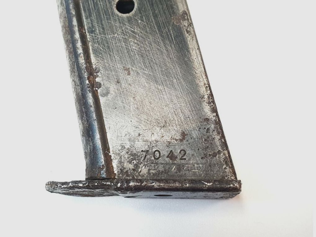 Carl Walther Waffenfabrik Thüringen Magazin voor Walther P38 - Wehrmacht productie - 9mm Luger - 8 schoten - WaA359