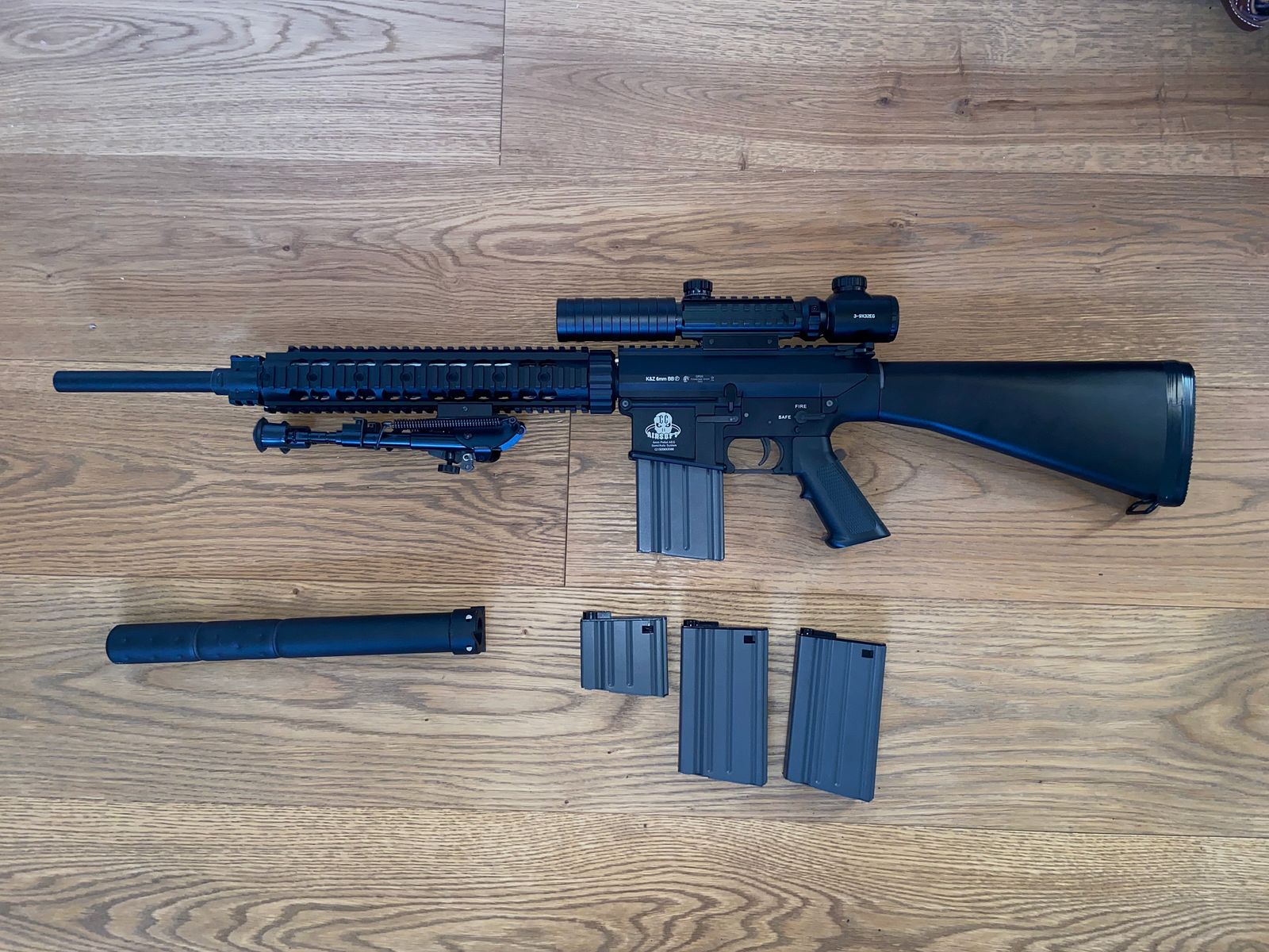 G&G GR-25 (SR-25 DMR) m. Zubehör