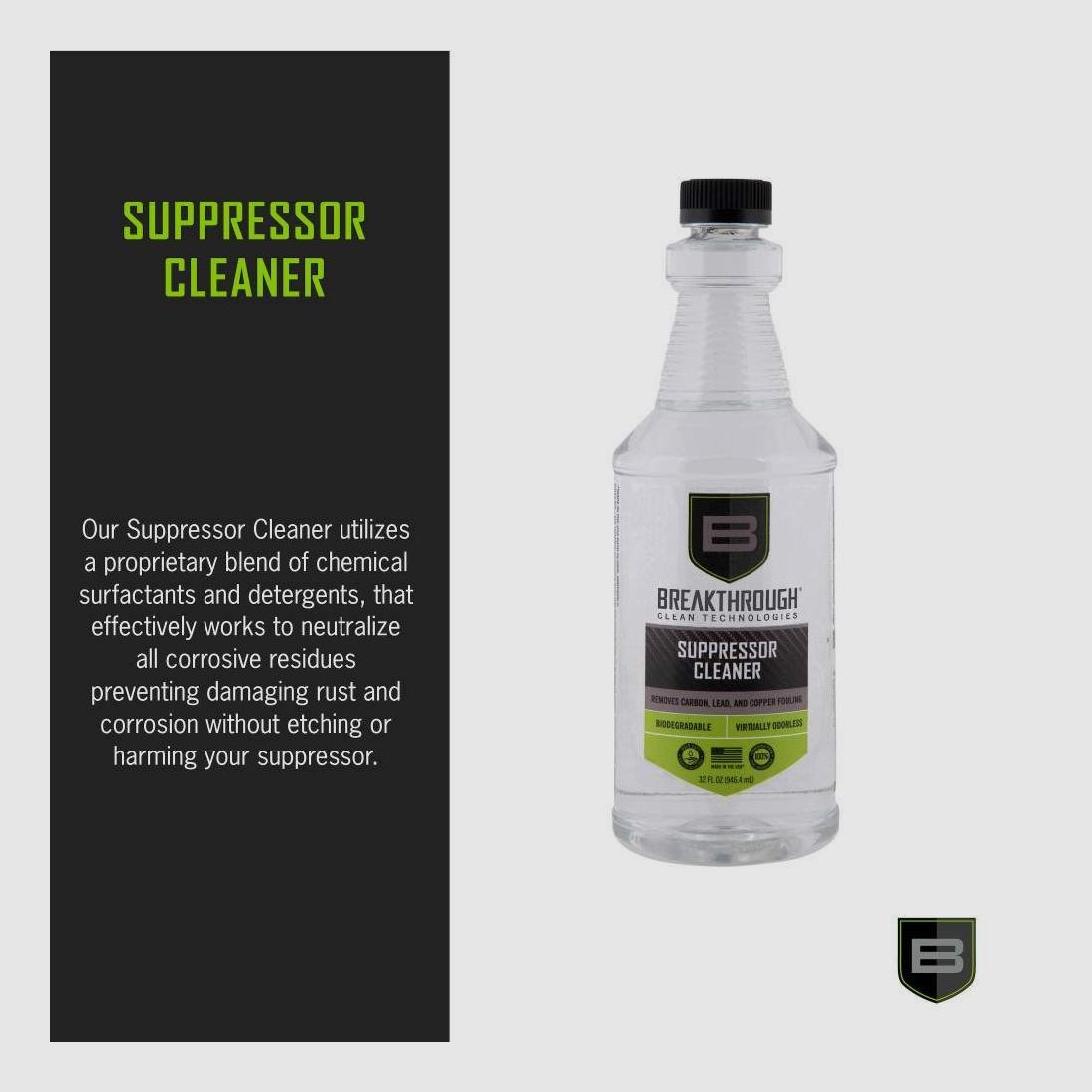 BREAKTHROUGH® Suppressor Cleaner 946ml, Bild 4 von 5