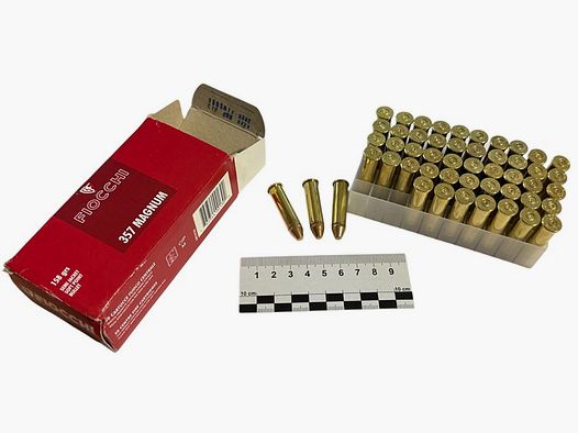 50 Stück Dekomunition .357 FMJ – sicheres Training für Revolver- und Kurzwaffensysteme