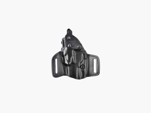 SAFARILAND® 637AG ALSTM Gürtelholster mit Doppelsicherung ALS/AG, Lederoptik 384* Walther P99Q/PPQ 9mm-Links