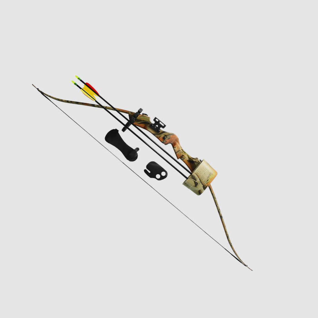 Recurvebogenset in Camodesign