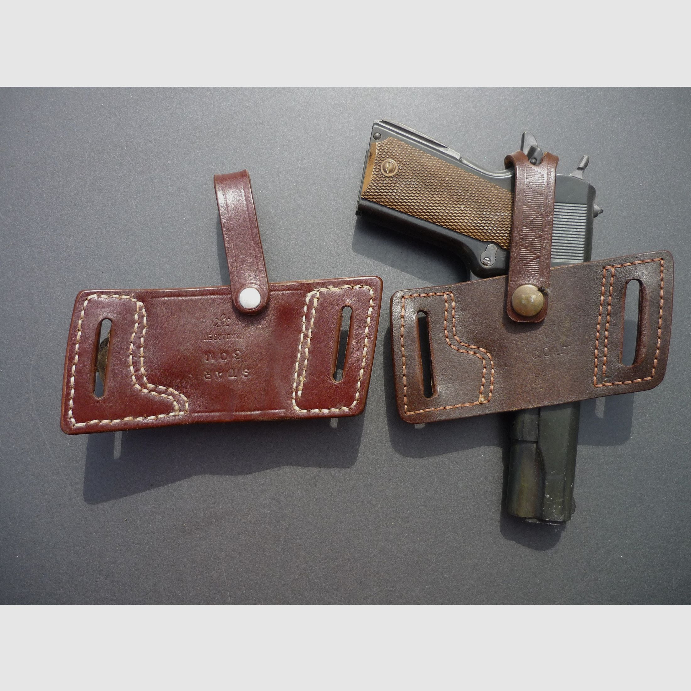 HKDesign Holster Art. Nr. 006 Yaqui Holster für Colt 1911 bzw. Star 30 M  - Linkshänder
