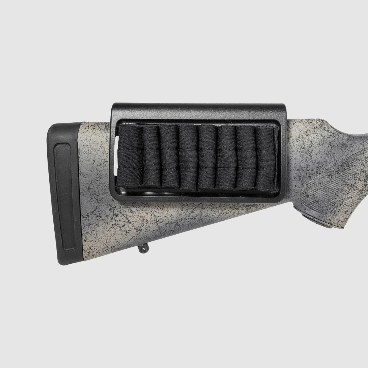 BEARPROOF PRECISION Stock Riser with Cartridge Holder - Black