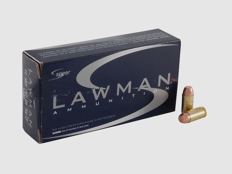 Speer Lawman CleanFire .40 S&W 180GR TMJ FN 50 Patronen