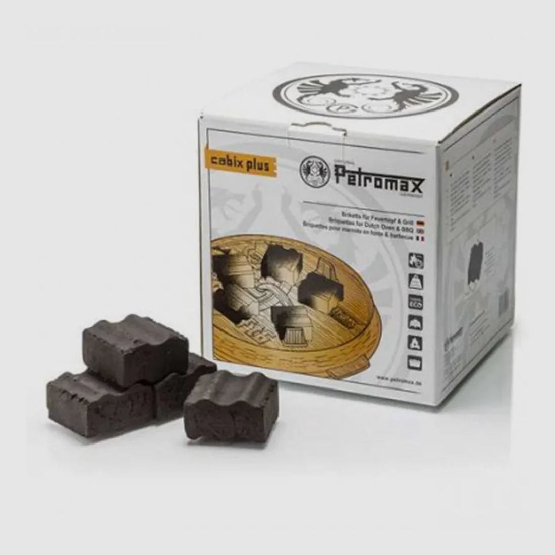 Petromax Petromax Cabix Plus Briketts für Feuertopf und Grill