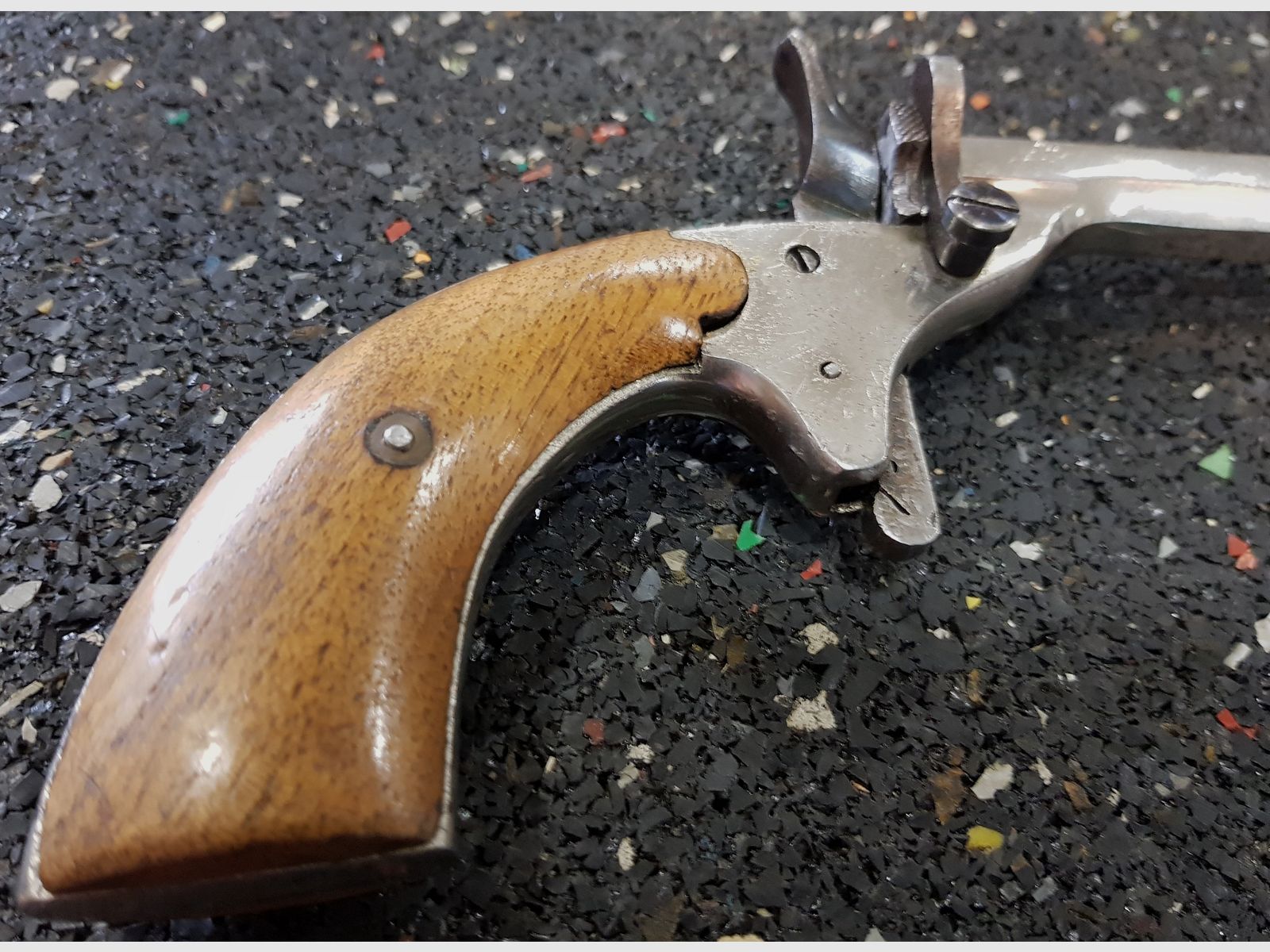 Saloon pistol, target pistol Belgian 6mm Flobert