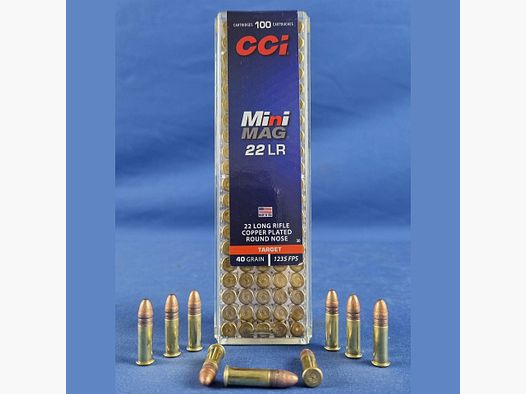CCI 22 LR HS MINI MAG 40 GR. CPRN 100Stk.