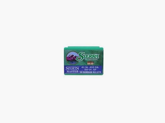 Sierra Sports Master .45 Cal (.4515) 300 gr JSP #8830
