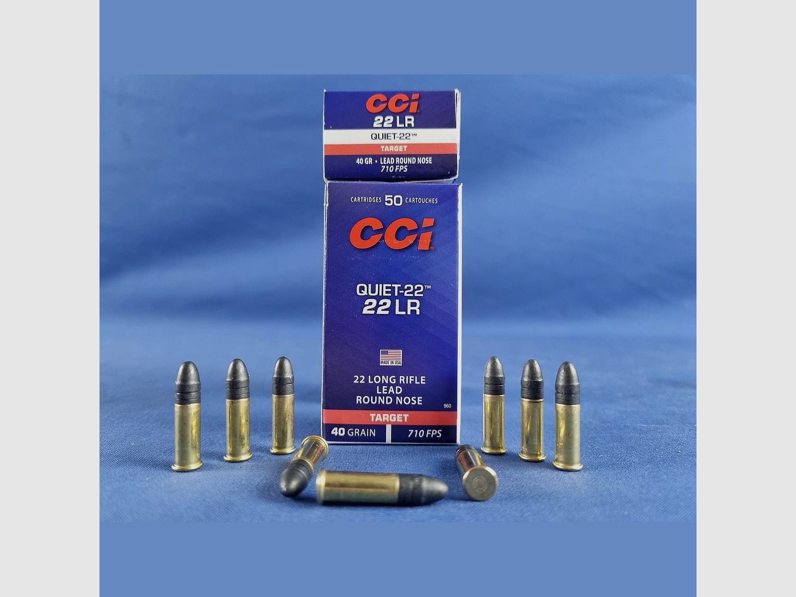 CCI 22 LR LRN QUIET 22 2,6g/40grs. 710fps „“Flüsterleise““