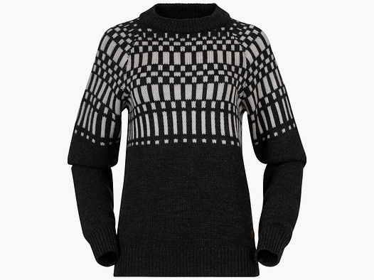 Bergans Nordmarka Merino Jumper Damen Dark Shadow Grey/Aluminium L