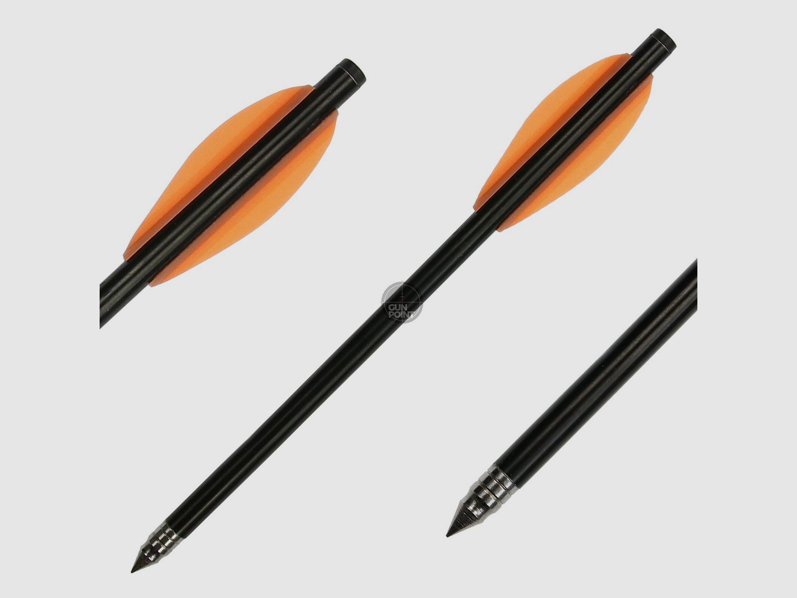 X-BOW FMA Premium Bolzen fr Pistolenarmbrste - 10er Pack - Farbe: Orange