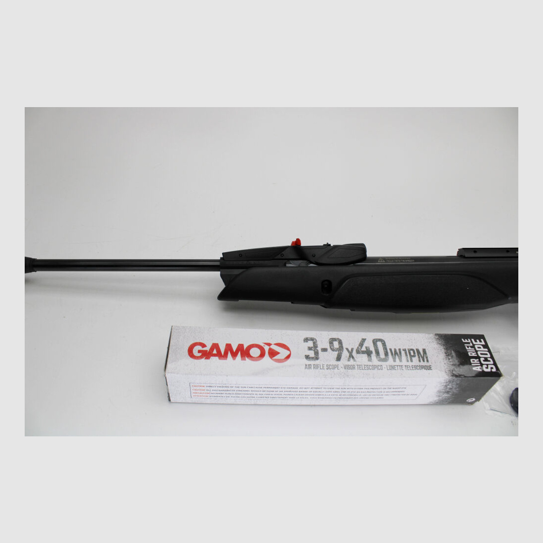 LG carabina ad aria Gamo SWARM 10x Pro GEN3I calibro 4,5mm calcio in plastica caricatore F