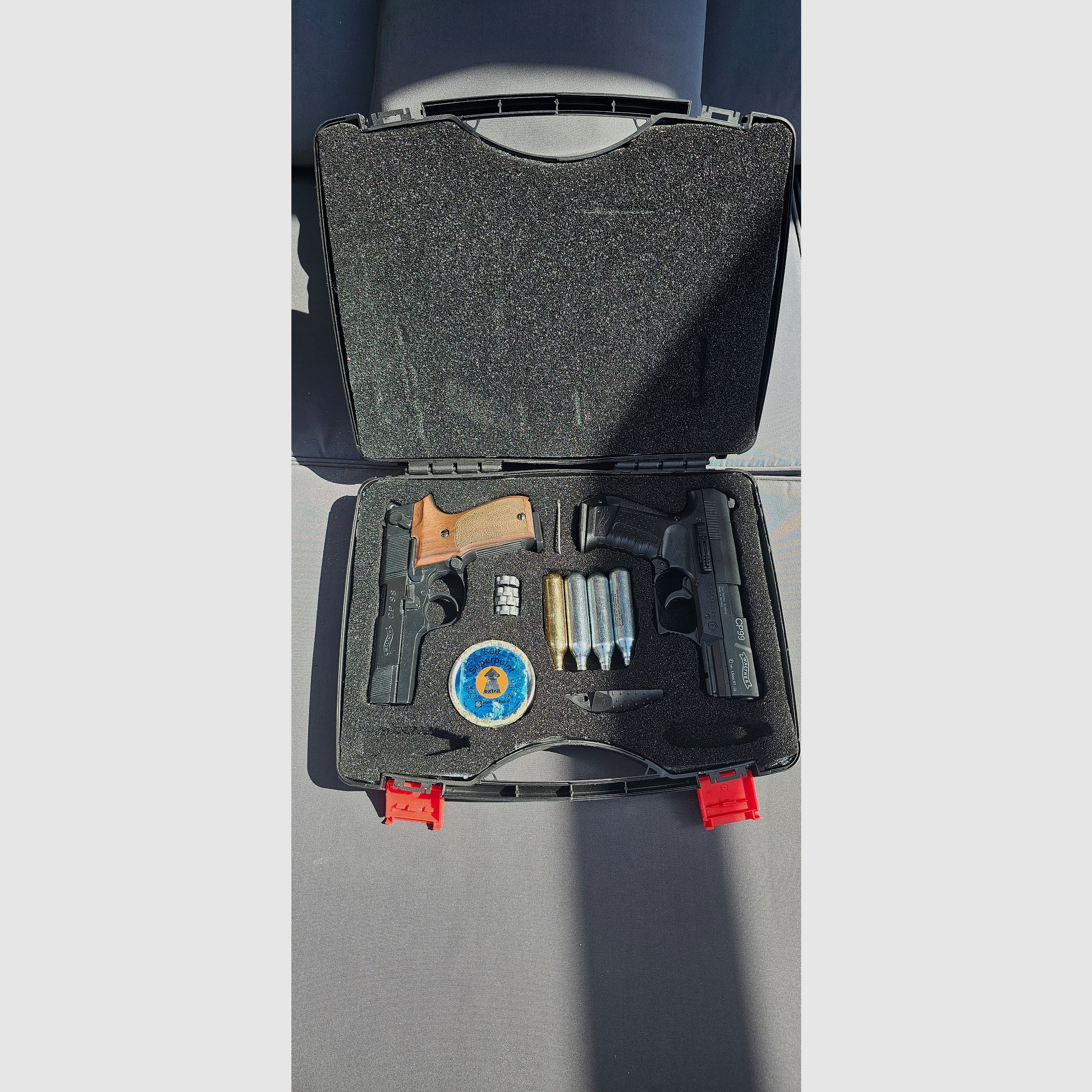 Walther CP88 + Walther CP99  im Koffer