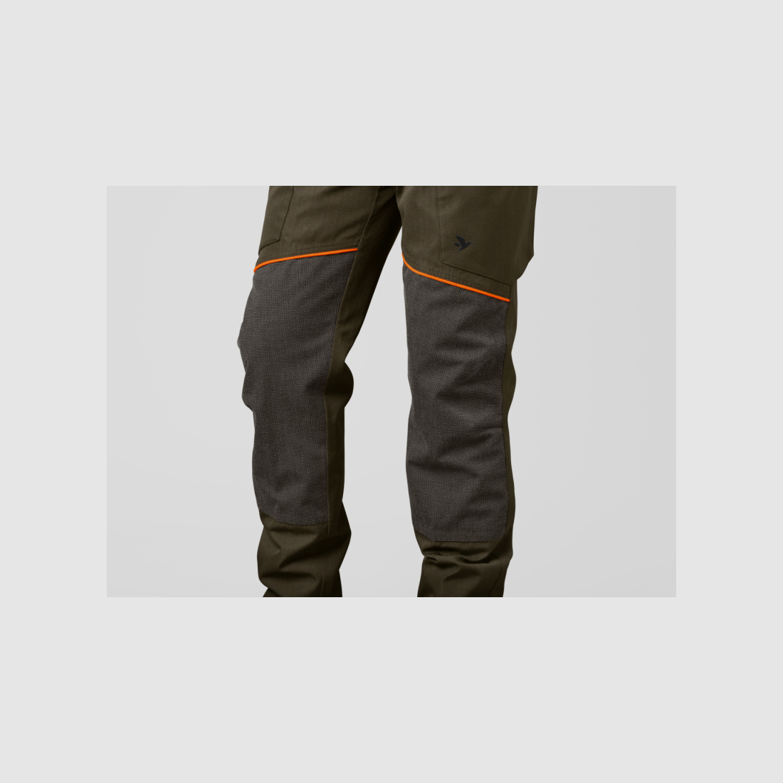 Seeland Herren Hose Venture Pine green/Hi-Vis orange