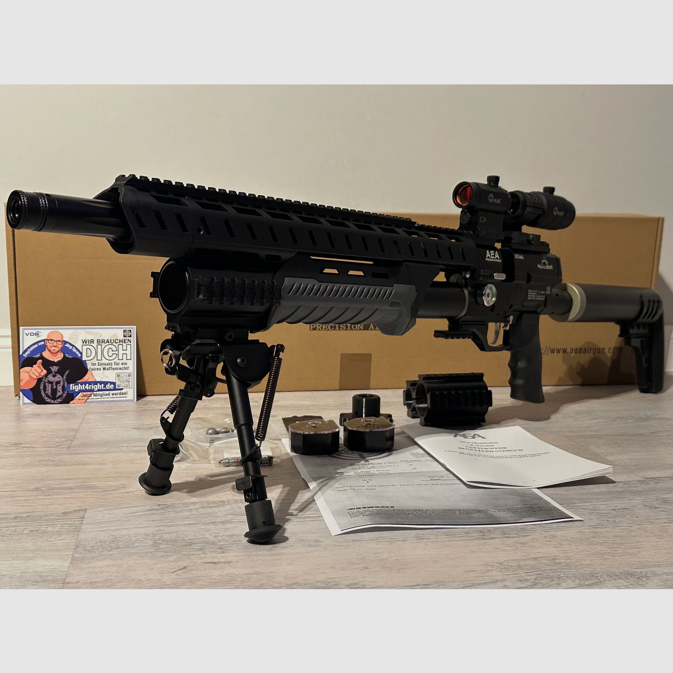 Neue  sofort verfügbar AEA  Megalodon ( Original) mit Rechnung & Zubehör 