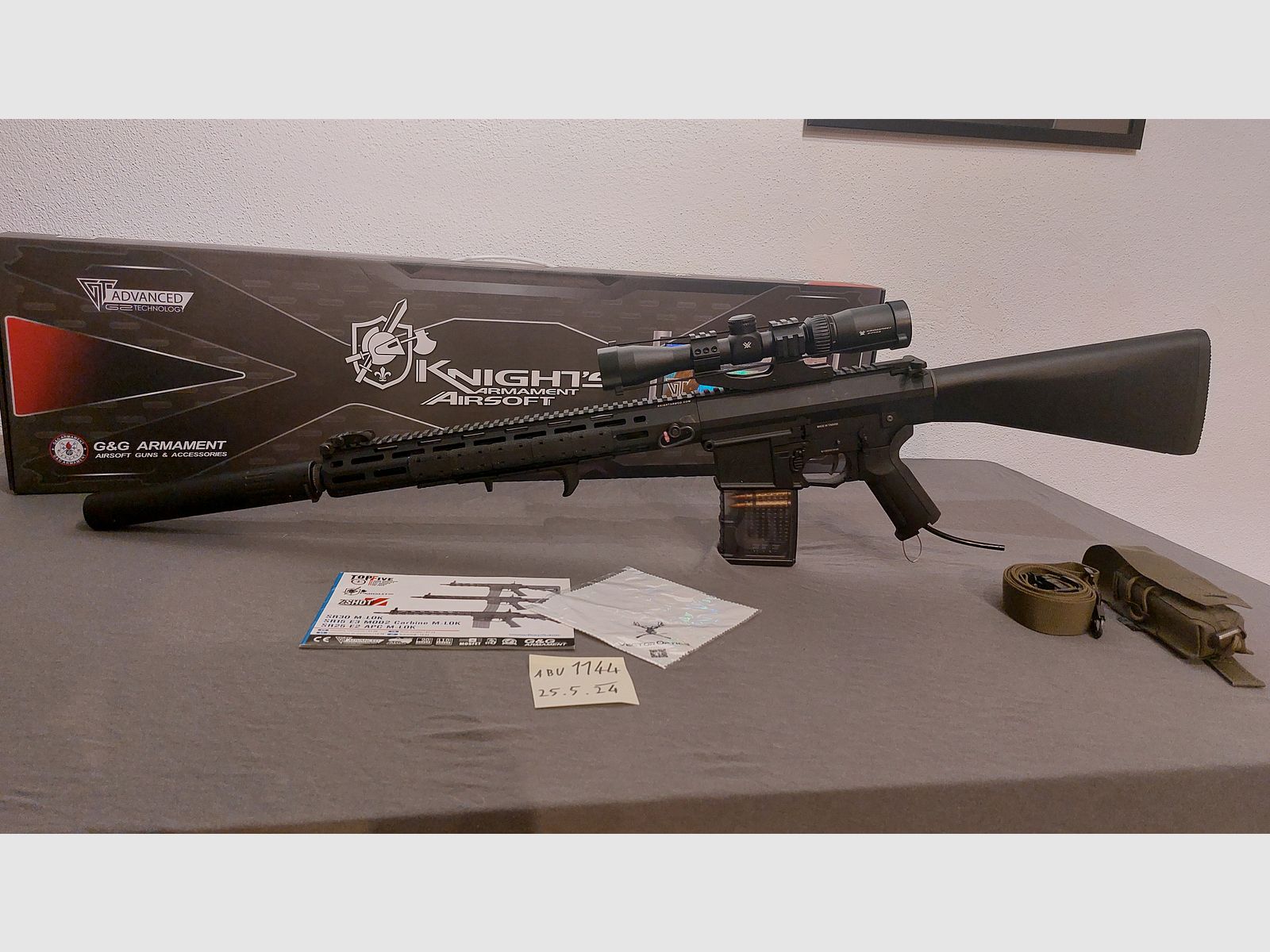 G&G SR25 E2 APC M-LOK as Polarstar HPA conversion