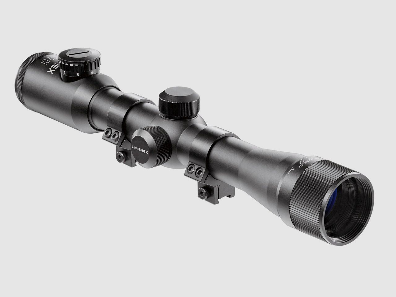 Zielfernrohr Umarex RS 4 x 32 CI TacDot Absehen beleuchtet mit High-Power-Ringmontagen fĂĽr 11 mm Prismenschiene
