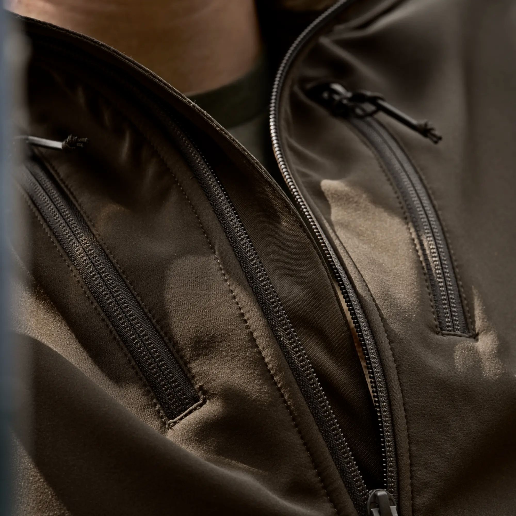 Härkila Softshelljacke Scandinavian (Willow Green/Shadow Brown)