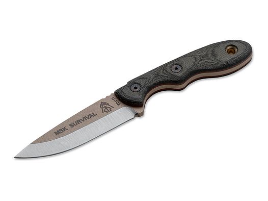 TOPS Knives Mini Messer Scandi Survival Neckknife
