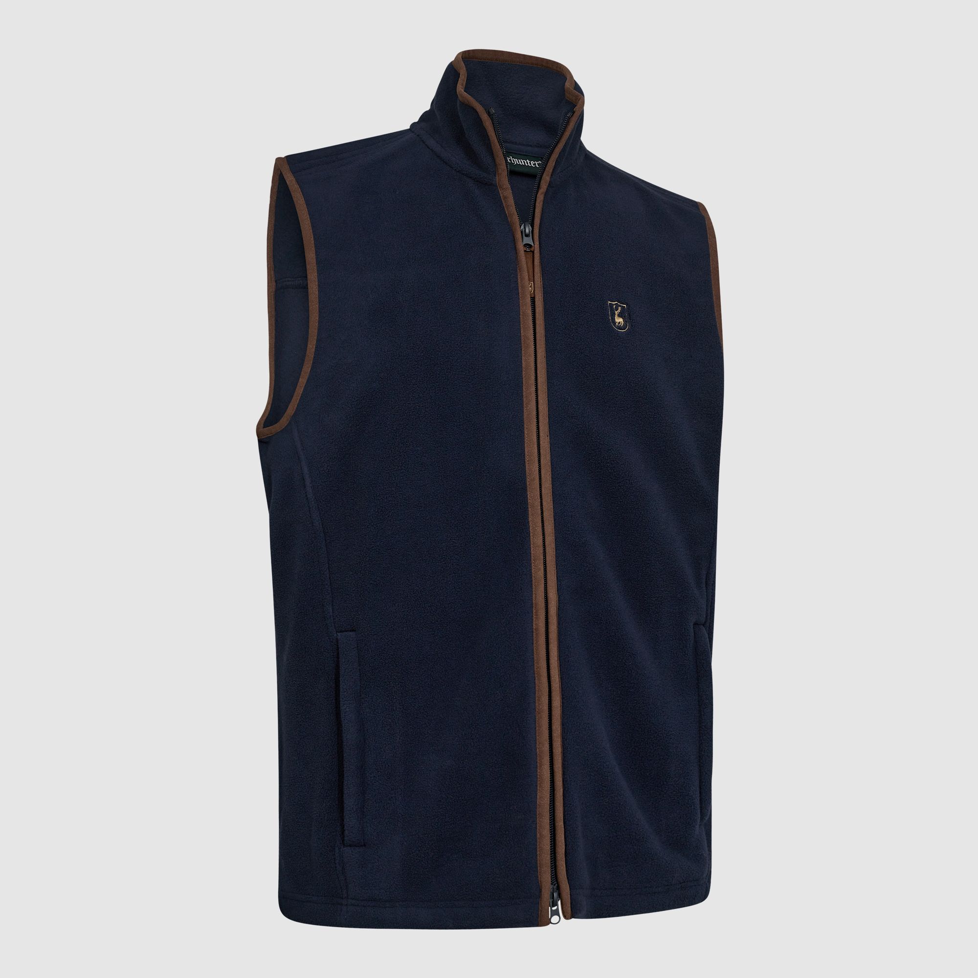 Deerhunter Cumbria Fleece Weste Herren Dark Blue L