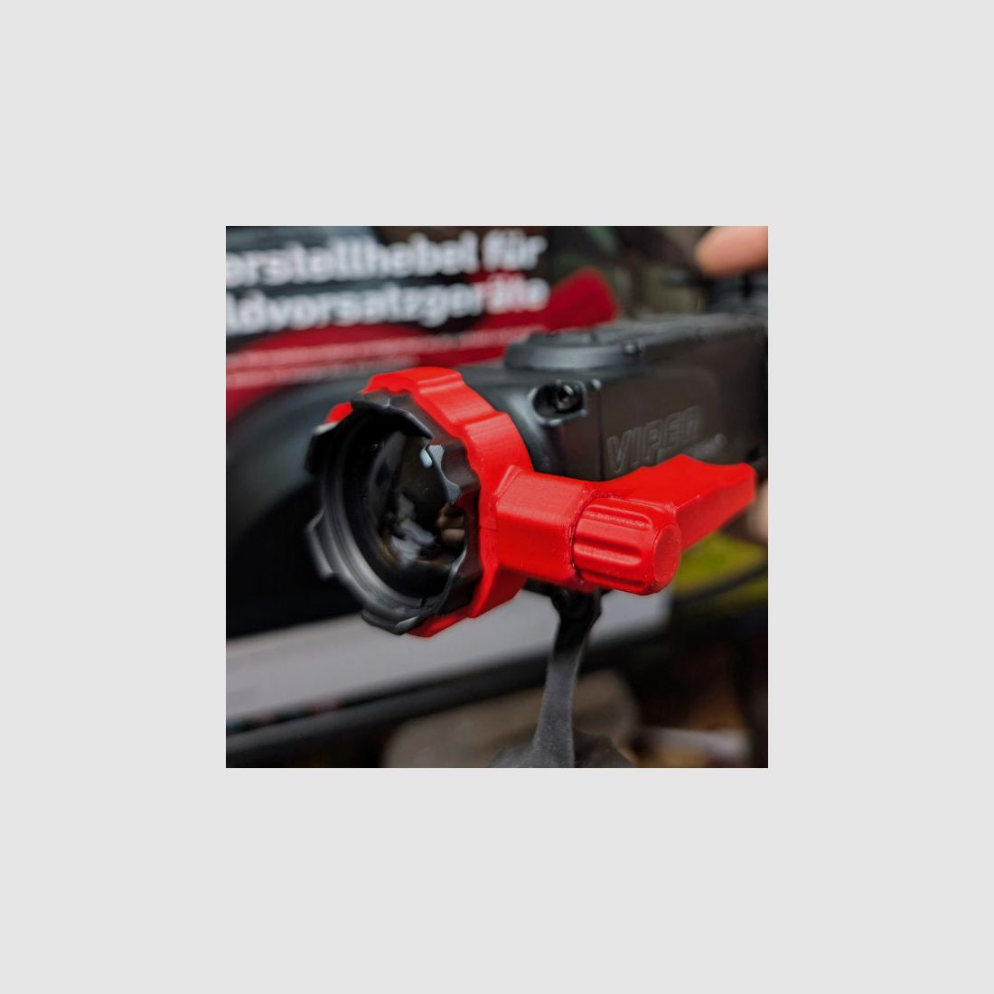 Für Nitehog Viper 35: Schnellverstellhebel für Vorsatzgerät-Fokus
