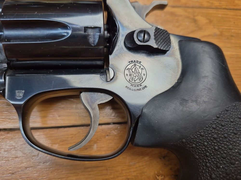 Selten Revolver Smith&Wesson Mod 36-1 oder „Chiefs Special“ – 5 Schuss im Kal. 38 SP – Lauf 3 Zoll neu – Waffe von 1979 – Schulterholster – Zustand nahe neu! – TBE+++, Bild 17 von 19