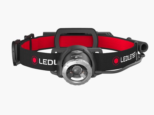 Ledlenser H8R Stirnlampe wiederaufladbar wasserdicht inklusive Farbfilterset bis zu 600 Lumen