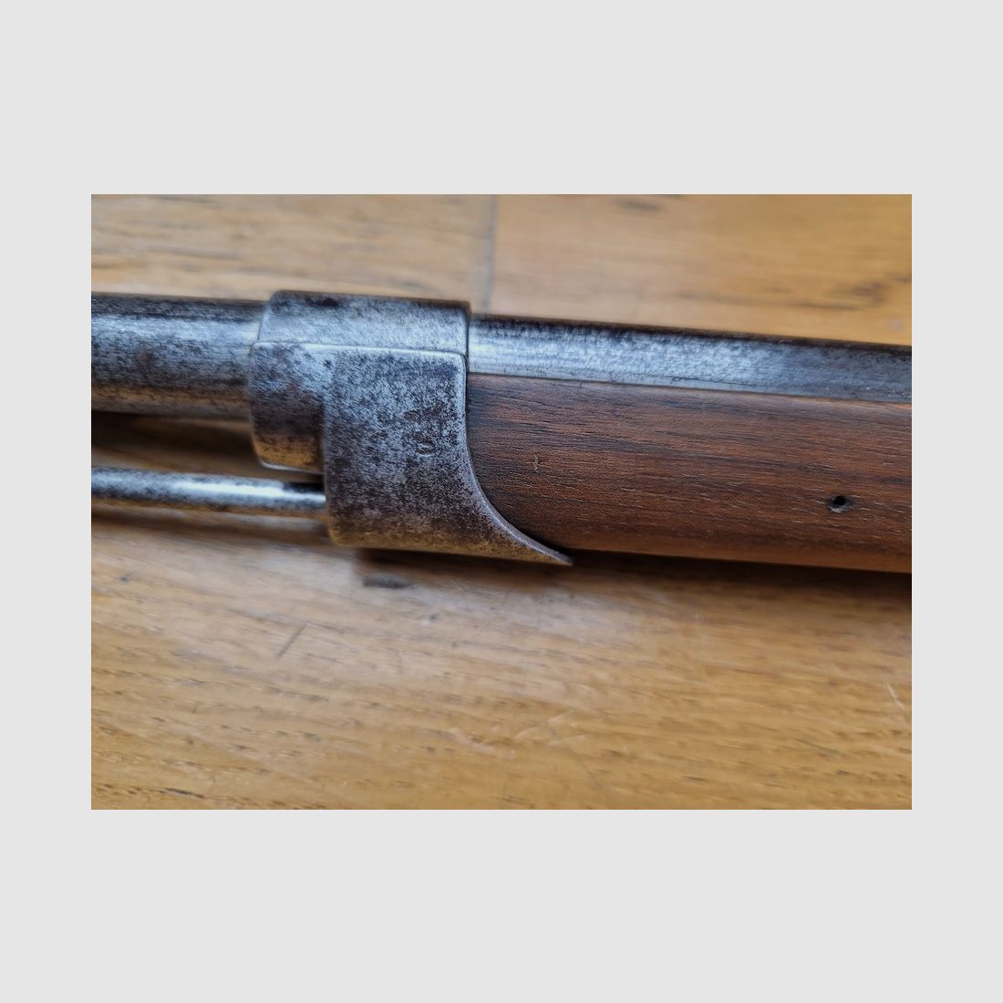 Außergewöhnliches Set Chassepot-Gewehr 1866 – Ende 1871 - monomatrikular mit SA Bajonett mit der Nummer des Gewehrs TBE+, Bild 23 von 32