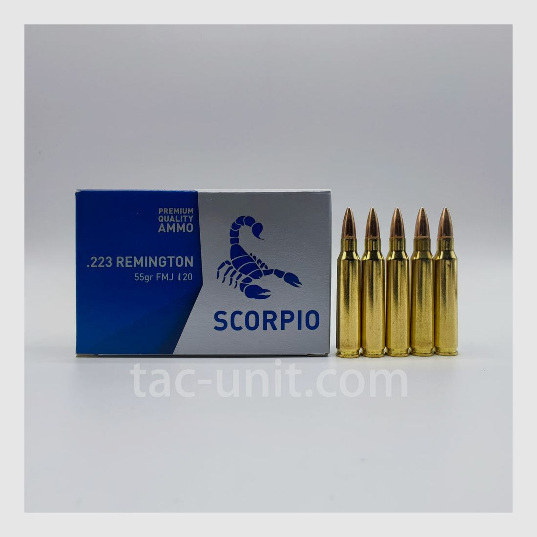 STV STV Scorpio .223 Rem FMJ 55 grs 1000 coups