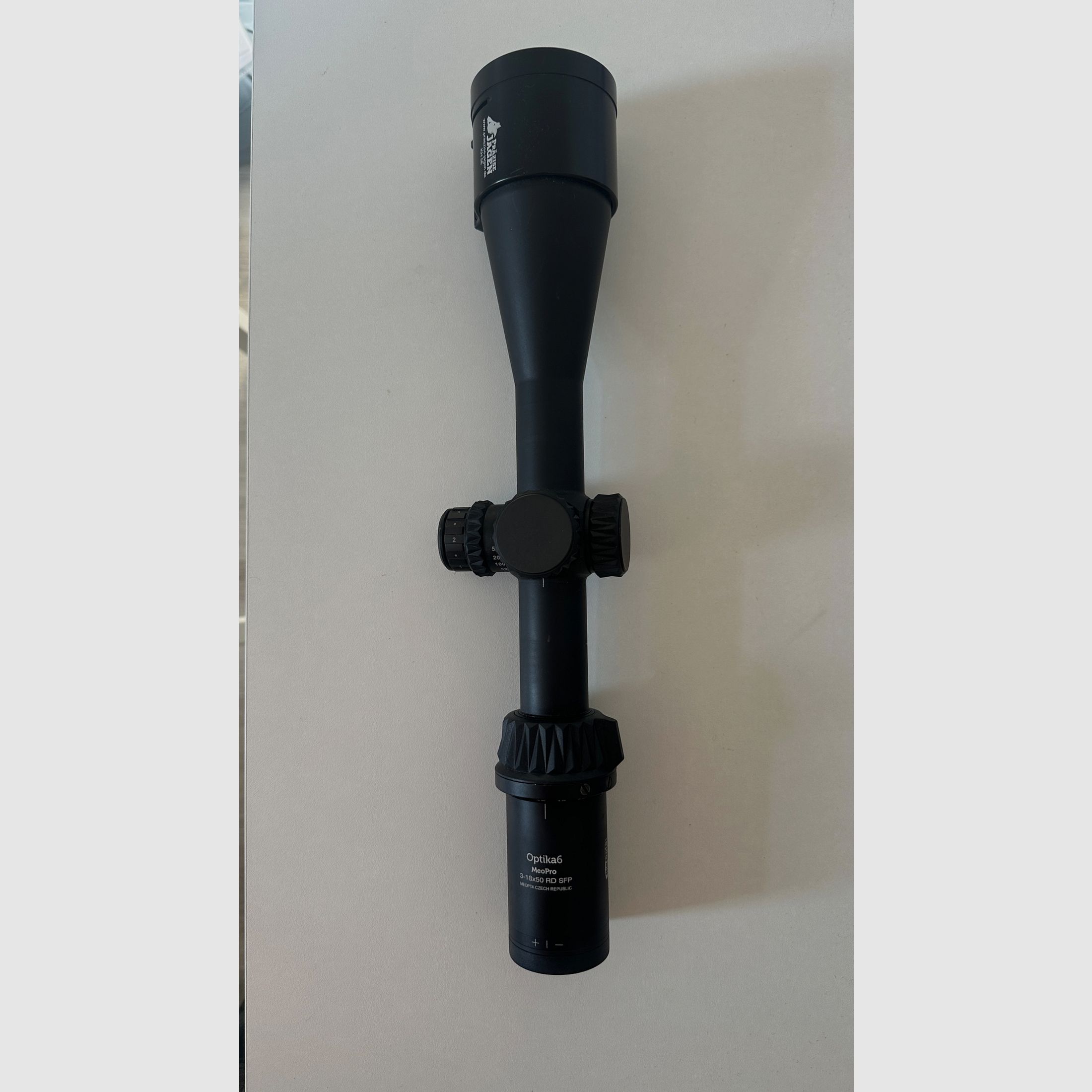 Meopta Optika6 MeoPro 3-18x50 RD SFP + Präzise Jagen tuleja zaciskowa KH 58, zdjęcie 1 z 3