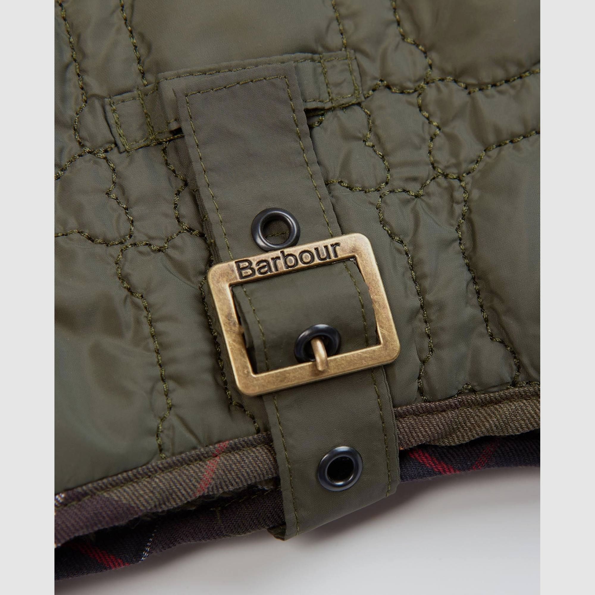Barbour Hundemantel Bone Quilted, Farbe Olive