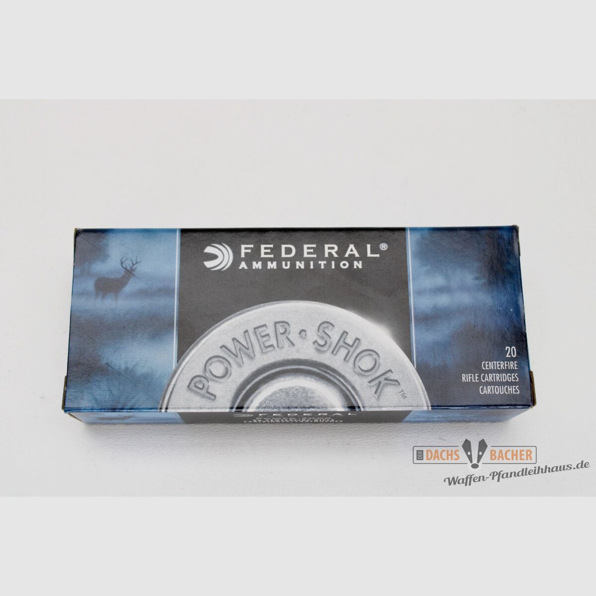 Federal .222 Rem Power Shok 50gr. Soft Point 20 Schuß