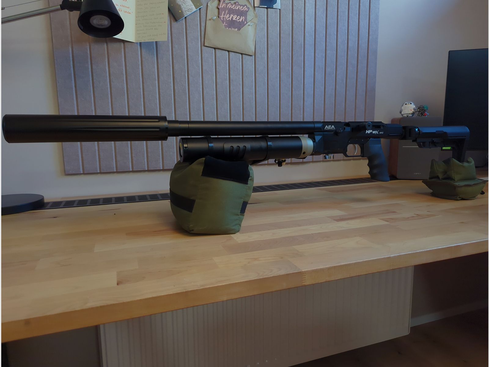 AEA HP Max 2 mit Zubehör und Anbauteilen