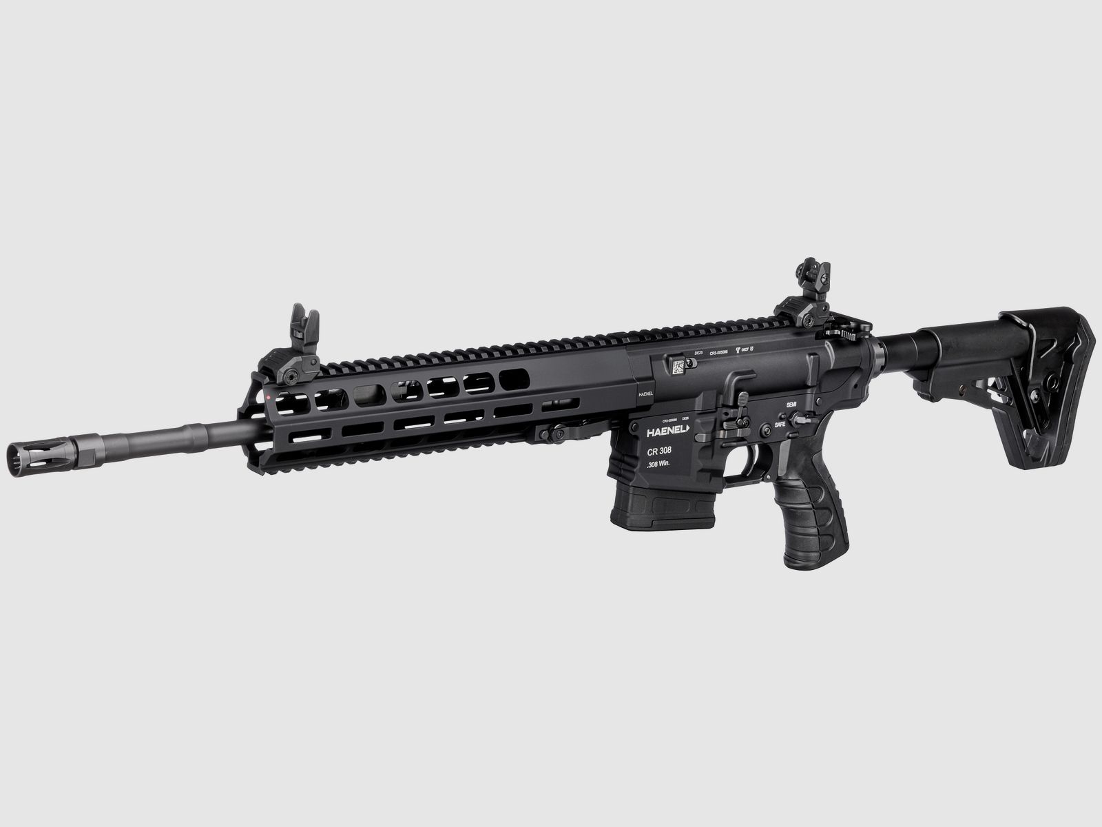 Haenel CR 308 M-LOK handbescherming 16,65", directe trek 2835N, kal. .308 Win.