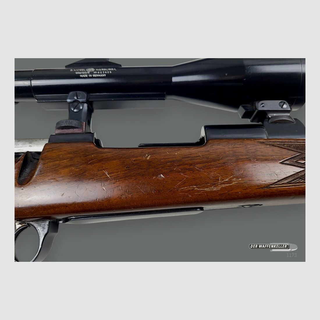 Hunting repeater system 98 tracking weapon