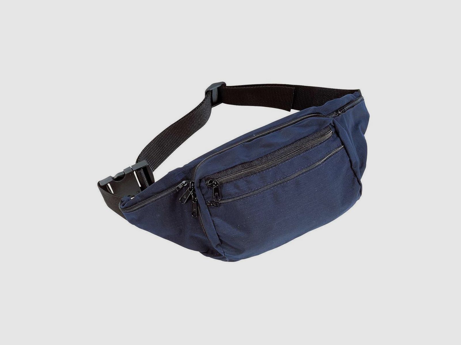 Kompakte Gürteltasche mit Holster I Pistole Blau