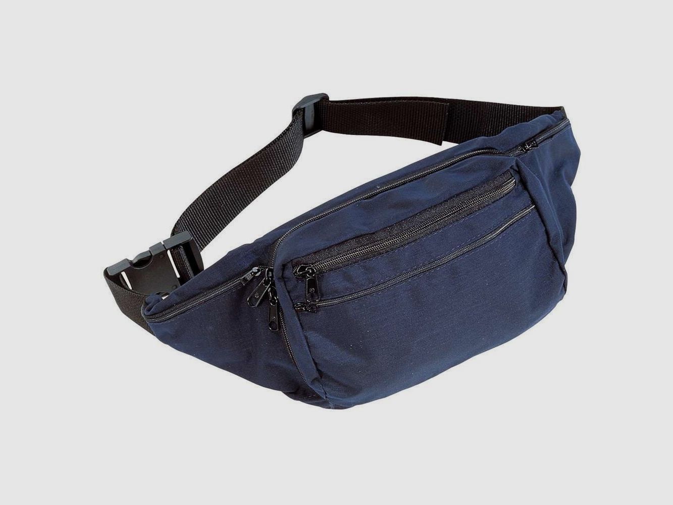 Kompakte Gürteltasche mit Holster I Pistole Blau