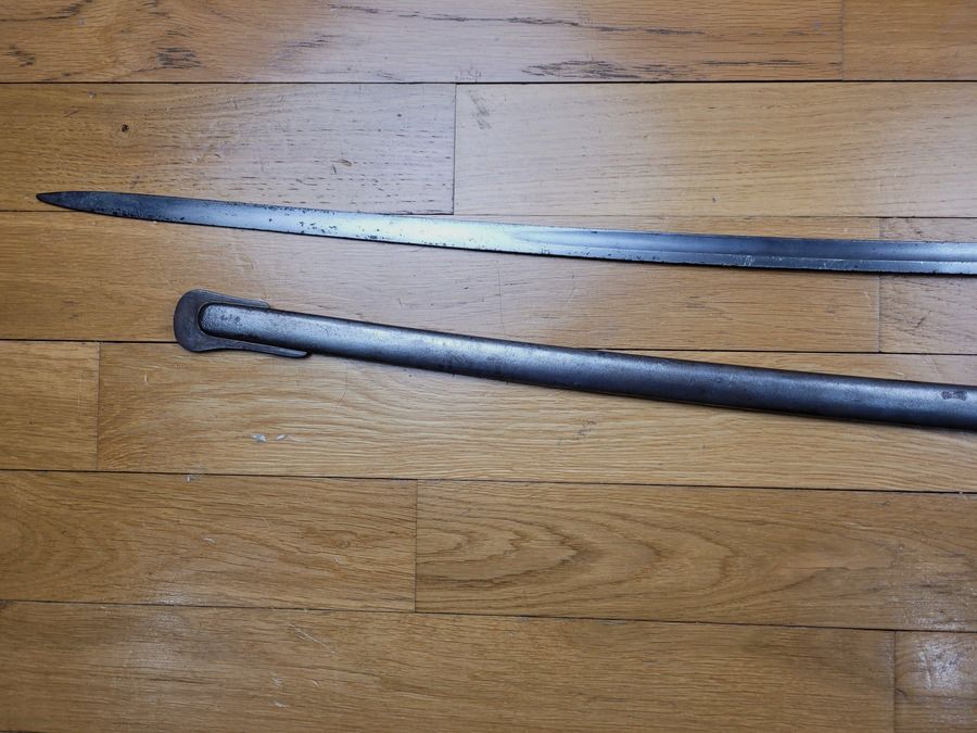Sabre allemand officier – Modèle à la tête de Lion – 1939-1945 – Belle fabrication – BE, image 7 sur 13