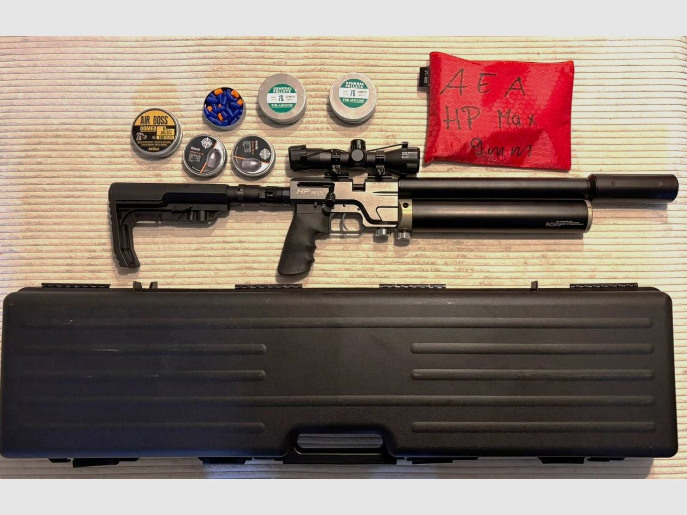 AEA HP Max 9 mm like new lots of accessories fair price!