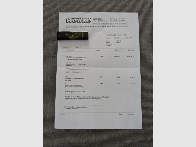 Ruger Precision Rifle 6.5mm Creedmoor